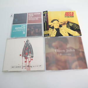 CD 4枚セット LED ZEPPELIN NEW HAVEN 1970 , Elton John BLESSED , BOY GEORGE , CRYSTAL WATERS / BENNIS RODMAN