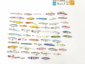 ジャッカル ラスパティーン TG 20g、メジャークラフト ジグパラ TG 18g、メガバス マキッパ 30g 他 メタルジグ等 計56点