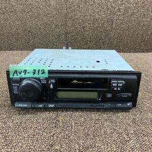 AV7-312 激安 カーステレオ SUZUKI 39101-76G11 869920259494 カセット FM/AM テープデッキ 通電未確認 ジャンク