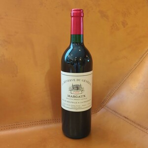 1994年 ラ・レゼルヴ・デュ・ジェネラル La Reserve du General Margaux 12% 750ml フランス