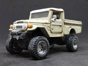 ★HW Toyota Landcruiser Fj40 Series 改 リペイント 錆塗装 サビ トヨタ ランドクルーザーランクル Pickup ピックアップ カスタム 改造★ 