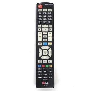 【中古】LGエレクトロニクス テレビリモコン AKB73756517 [管理:1150002699]