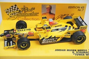 ミニチャンプス PMA 1/43 ジョーダン 無限 ホンダ 198 R.シューマッハ 1998 #10 タワーウイング 514984340