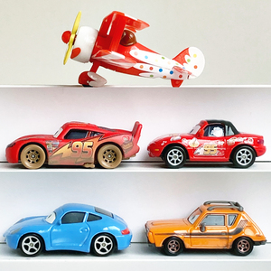 マテル カーズ #3 マックィーン ユーノス ロードスター AMCグレムリン Mattel Cars Mcqueen Eunos Roadster Gremlin etc.5台セット