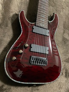 SCHECTER HELLRAISER C-8 LH [AD-C-8-HR] 定価290,400円 Black Cherry 左利き用（レフティー）8弦