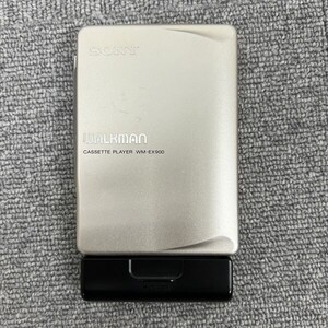 I822-CH12-620 ◎ SONY ソニー ポータブルカセットプレイヤー WALKMAN WM-EX900 カセットウォークマン シルバー