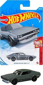 新品未使用　ホットウィール(Hot Wheels) ベーシックカー 日産 スカイライン 2000 GT-R HCM67