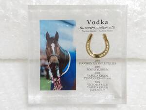 展示品+内袋未開封+難あり　JRA　アクリルオブジェ　Vodka　ウオッカ