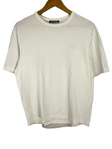 Acne Studios(Acne)◆Tシャツ/XXS/コットン/WHT/FA-UX-TSHI000244/フェイスロゴパッチ