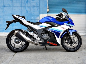 福島 郡山市発 スズキ GSX250R DN11A ブルー 2017年 4スト MT車 250cc 走行少22,000KM フューエルインジェクション★売切★