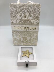 １円【 ChristianDior ピンバッジ】 クリスチャンディオール スター 星 ピンブローチ アクセサリー Christian Dior ディオール