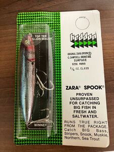 ヘドン heddon オールド ソリザラ ザラ zara チャーリーキャンベル 未開封品 検索 old HEDDON 3rd ナチュラルプリント