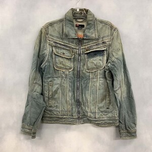 DIESEL ディーゼル デニムジャケット ブルー系 L [D3418]