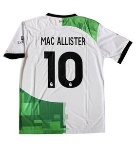 新品　マック・アリスター＃10　リバプール（緑）23/24　Fサイズ　プレミアリーグ　サッカー　ユニホーム　海外サッカー　背番号