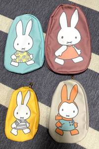 Sweet2月号付録★miffy・ミッフィー マトリョーシカ風ポーチ4点セット