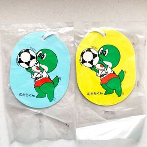 k70)ペラック のどらくん ネームプレート サッカー ストラップ 名札 第一三共ヘルスケア