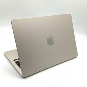 【全額返金保証】【最速発送】Apple MacBook Air 13インチ 2022 /M2 /16GB /512GB /100% /駆動4時間【美品・動作良好・新品同様】