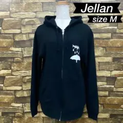 b0510 Jellan (M) レディース 長袖 パーカー ジップアップ