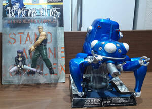 攻殻機動隊 STAND ALONE COMPLEX 草薙素子＆バトー フィギュア 士郎正宗 TOY ALPHA Vice FIGURE未開封品とWAVE　BIGタチコマの　セット　