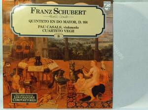 ♪ 西班牙Philips / 6851047 ♪Schubert Vegh Q. Casals シューベルト ヴェーグ カザルス