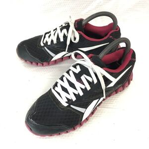 Reebok★ジグナノ/Zignano/スニーカー【23.5/黒/black】ウォーキング/ランニングシューズ/sneakers/Shoes/trainers◆D-22