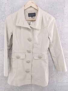 ◇ MISCH MASCH ミッシュマッシュ 長袖 コート 38 ベージュ *