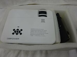 ★中古品★DBPOWER　LED LIGHT SOURCE SMART PROJECTOR スマートプロジェクター