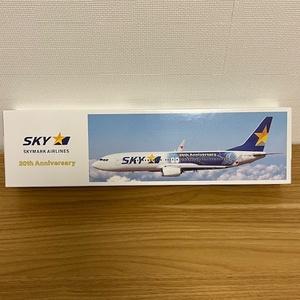 《新品》スカイマーク SKYMARK モデルプレーン 20周年記念デザイン ボーイング737-800