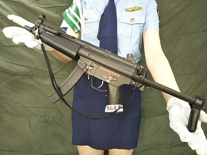 【MP5A5】（3683）マルイ10禁電動ガンボーイズ　　プチ強化＆金属塗装　0.12g弾初速54ms　GTF町田カスタム　