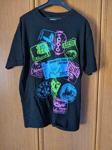 サザンオールスターズ　LIVE TOUR 2015 おいしい葡萄の旅 半袖Tシャツ　Lサイズ　黒色　即決　ブラック　