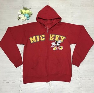 Disney　レディース　MICKEY　ミッキー　フーディー　　パーカー　サイズS　b2826