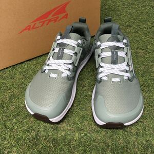 YO069 ALTRA アルトラ W LONEPEAK 7 UK4 23cm ロードランニングシューズ GREEN アウトドア 未使用 展示品 靴