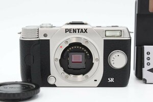 ＜＜シャッター数754回（ショット数ドットコム調べ）！！＞＞【美品】PENTAX ペンタックス ミラーレス一眼 Q10 ボディ シルバー #LE2024748