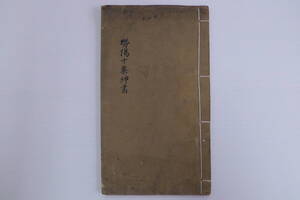 ●光緒５年医書唐本「十藥神書」(全) 漢方 / 東洋医学