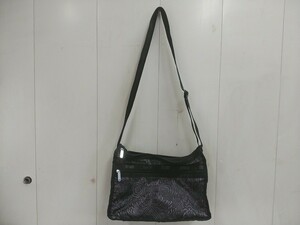 LE SPORTSAC レスポートサック ショルダーバッグ【 33×23×マチ14cm 】中古品 ナイロン ／B