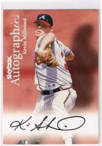 MLB 2000 Skybox Premium Autographics Auto Kevin Millwood Autograph スカイボックス 直筆サイン ケビン・ミルウッド