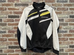 パールイズミ PEARL IZUMI サイクルジャケット（M） 白・黒・黄 WINDBREAK