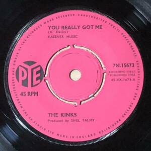 You Really Got Me UK Orig Mono 7