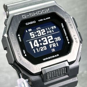 超美品 CASIO カシオ G-SHOCK ジーショック G-LIDE ジーライド 腕時計 GBX-100NS-1 クオーツ デジタル Bluetooth スマホリンク 動作確認済