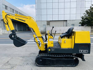 ヤンマー　YB10　ミニユンボ　YANMAR　ミニショベル　１２３５時間 1トンクラス　茨城県　 陸送可能　引取り可能