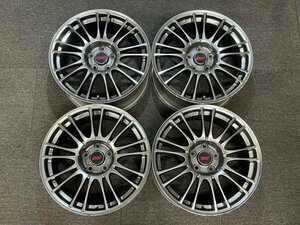 インプレッサ GVF 純正 オプション BBS 18x8.5J+55 114.3-5H 18インチ ホイール 4本セット (GVB/GDB/GRB/VAB/OP