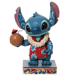 フィギュア ディズニー ハワイアンシャツ 13cm enesco Disney Traditions レジン製