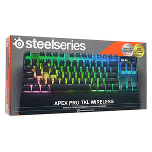 SteelSeries ゲーミングキーボード Apex Pro TKL WL 2023 US 64865 [管理:1000029469]