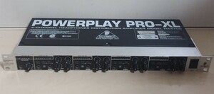 BEHRINGER ベリンガー ヘッドフォンアンプ POWERPLAY PRO-XL HA4700 通電確認のみ 現状品 ジャンク