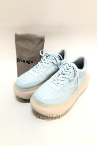 経堂) グラウンズ grounds SORBET SODA MELON ソルベ スニーカー サイズ25.5 ブルー 定価3.8万位