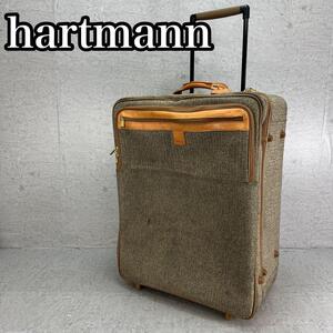 良品　Samsonite　サムソナイト hartmann　ハートマン　大容量キャリーバッグ　スーツケース　ツイード　エキスパンダブル