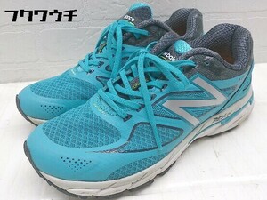 ◇ New Balance ニューバランス W1040E6 スニーカー シューズ 23cm ブルー レディース