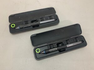 ジャンク【wacom】2本セット タッチペン ケース入り 純正 中古 動作未確認