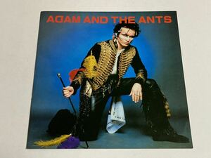 アダム＆ジ・アンツ 1981年日本公演パンフレット LPサイズ ADAM AND THE ANTS