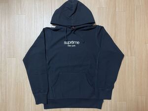 supreme 15ss classic logo hooded sweatshirt